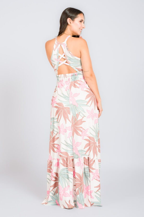 kolor-3583.jpg Vestido Largo Estampado Para Mujer